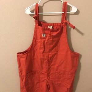 Lucy and Yak Original Dungaree in Paprika
